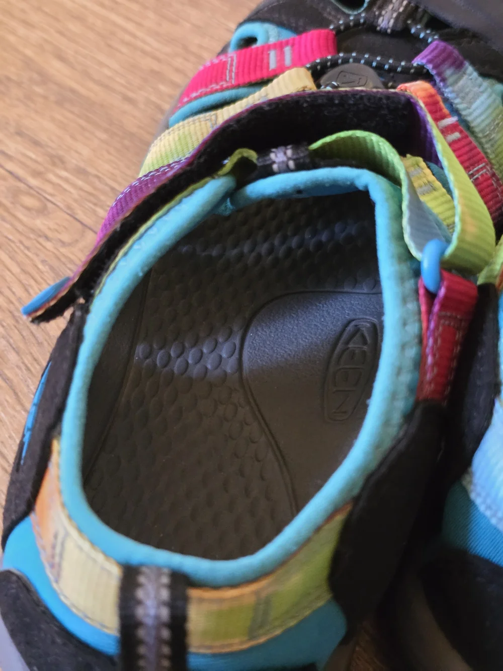 KEEN Kids' Newport H2 Multicolor Closed-Toe Sandals - Rainbow